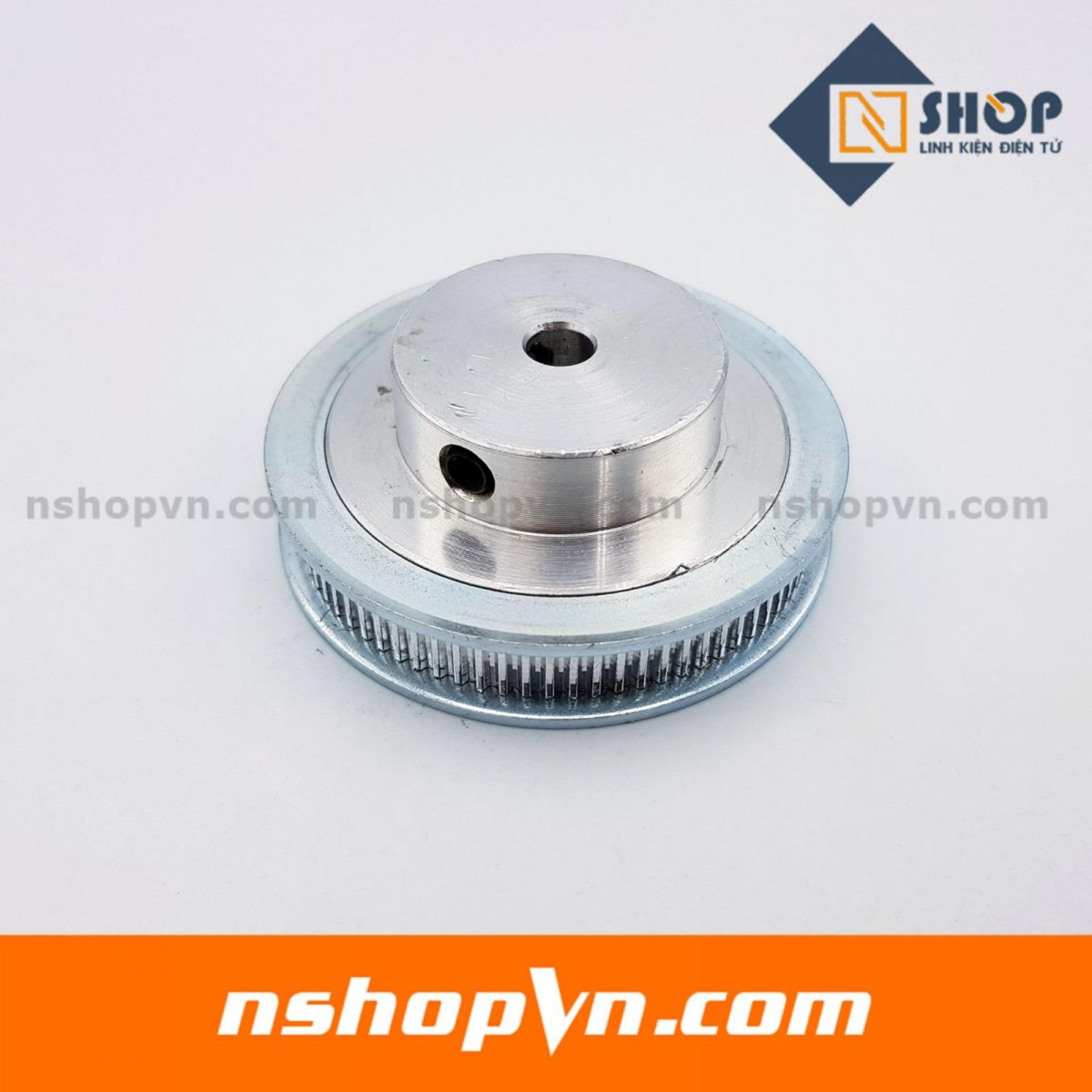 Puly GT2 80 răng trục 6mm