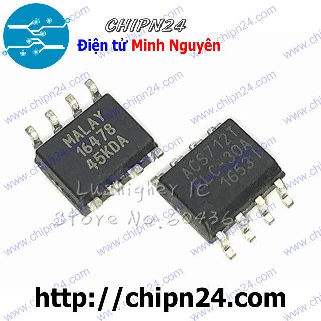 Ic dán acs712-30a sop-8