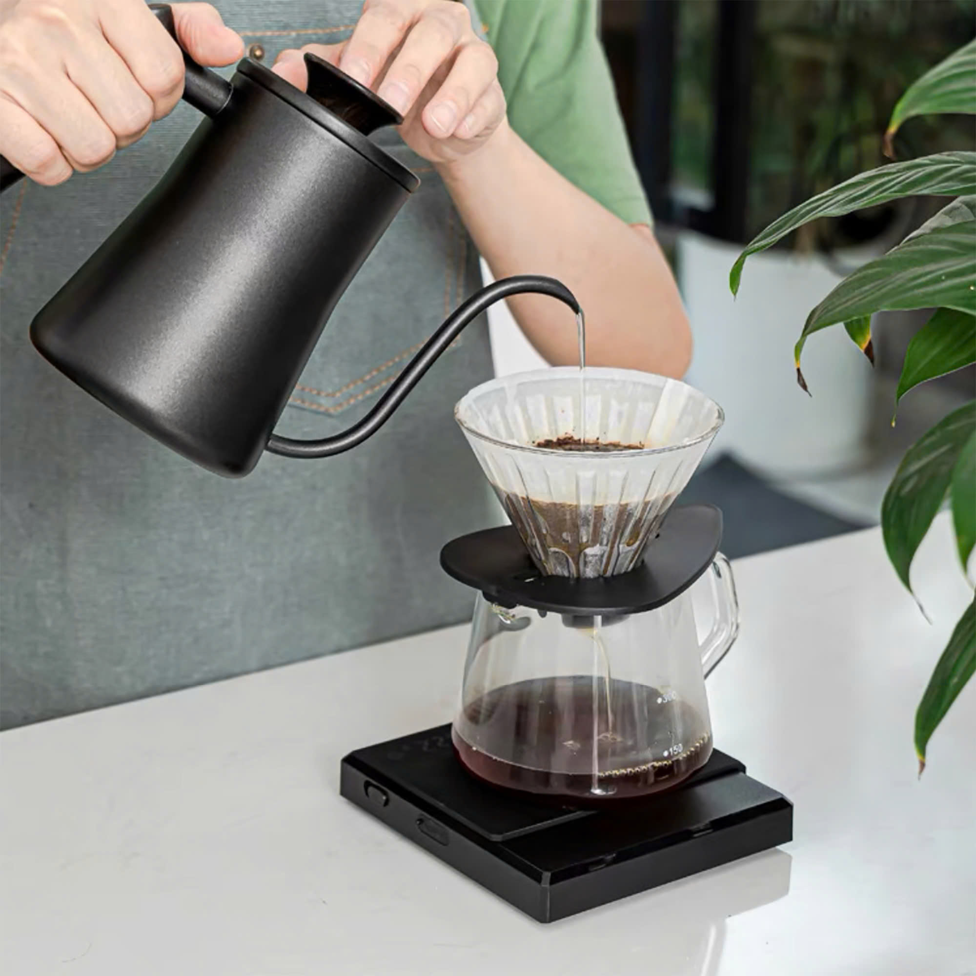 Cân điện tử pha cà phê Nano có đếm giờ pha Pour over