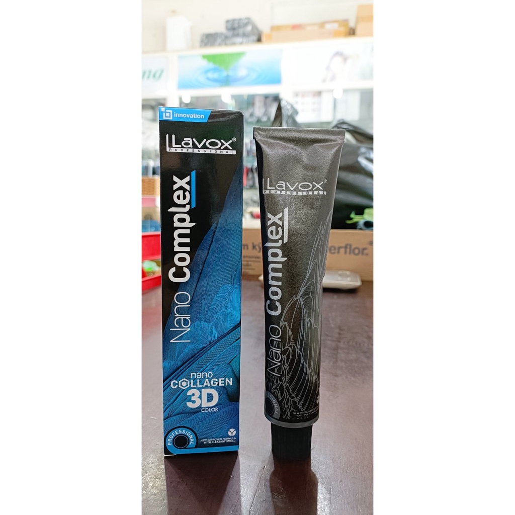 THUỐC NHUỘM TÓC LAVOX NANO COLLAGEN COMPLEX 3D MÀU MỚI