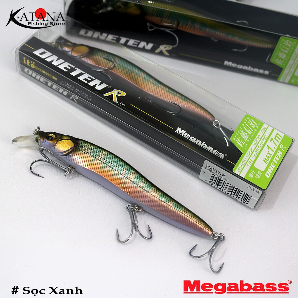 Mồi Câu Lure Megabass Oneten-R