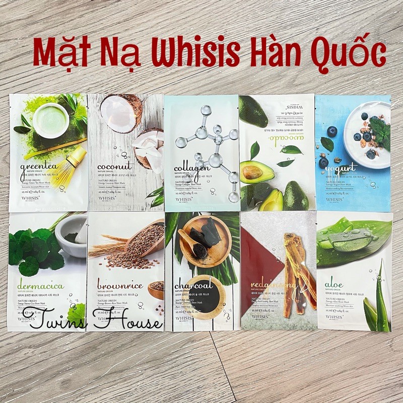 [[CHÍNH HÃNG CÔNG TY]]Mặt Nạ Dưỡng Da Whisis Mask Hàn Quốc