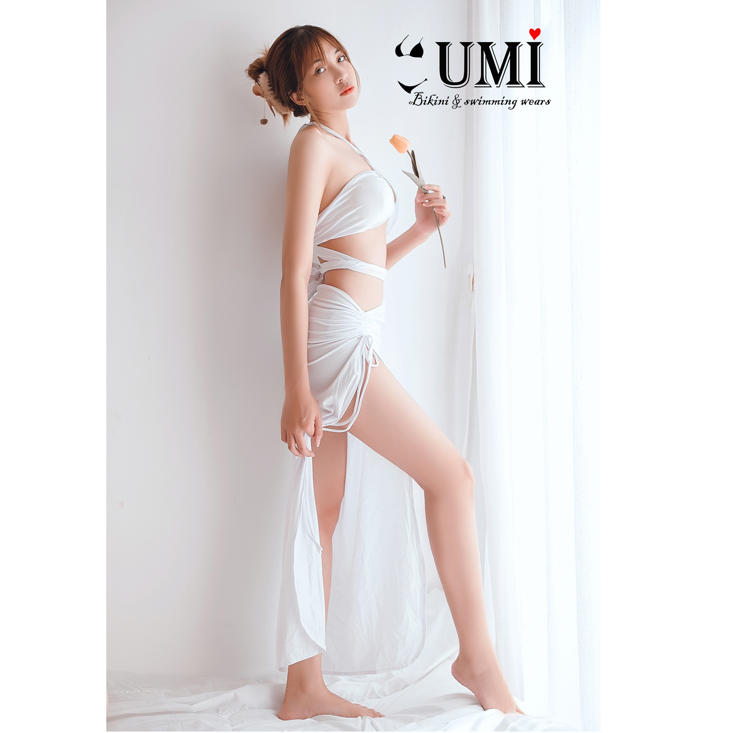 BIKINI 2 MẢNH SÉT 3 MÓN KÈM KHĂN CAO CẤP BIKINI UMI
