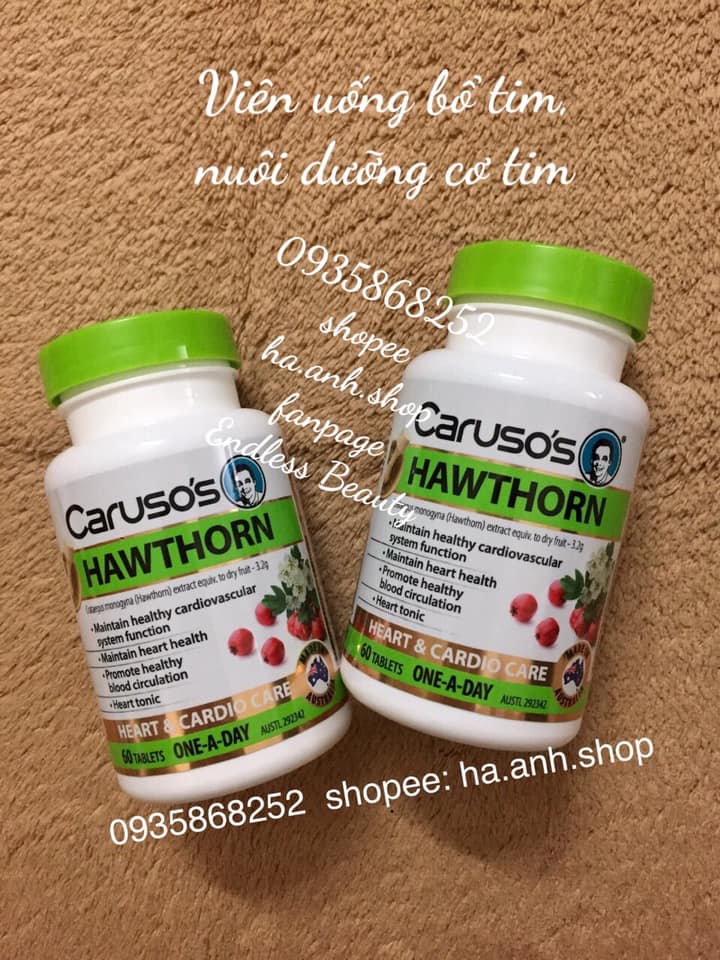 Hawthorn Carusos 60 viên