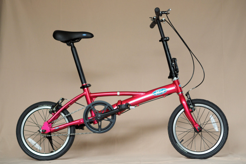 Mua Xe đạp gấp Ford B-max 16 inch - hồng