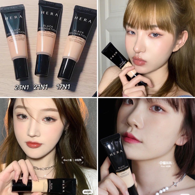 Kem Nền Hera Black Mini 5ml