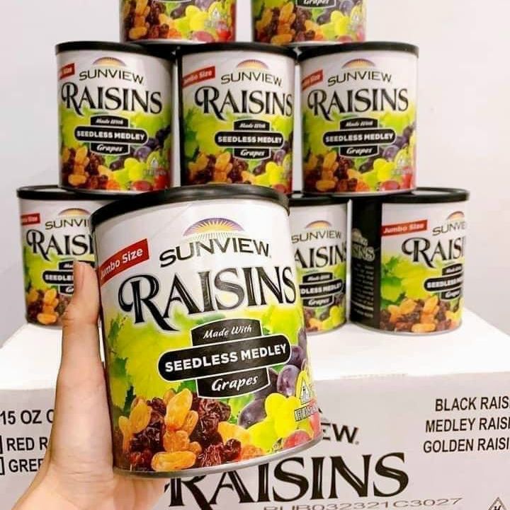 425g- Nho Raisins mix 3 màu
