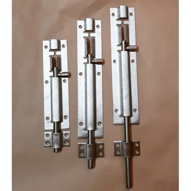 CHỐT CỬA INOX KHÔNG RỈ ĐỦ KÍCH THƯỚC (10CM,20CM.30CM,40CM,50CM,60CM)