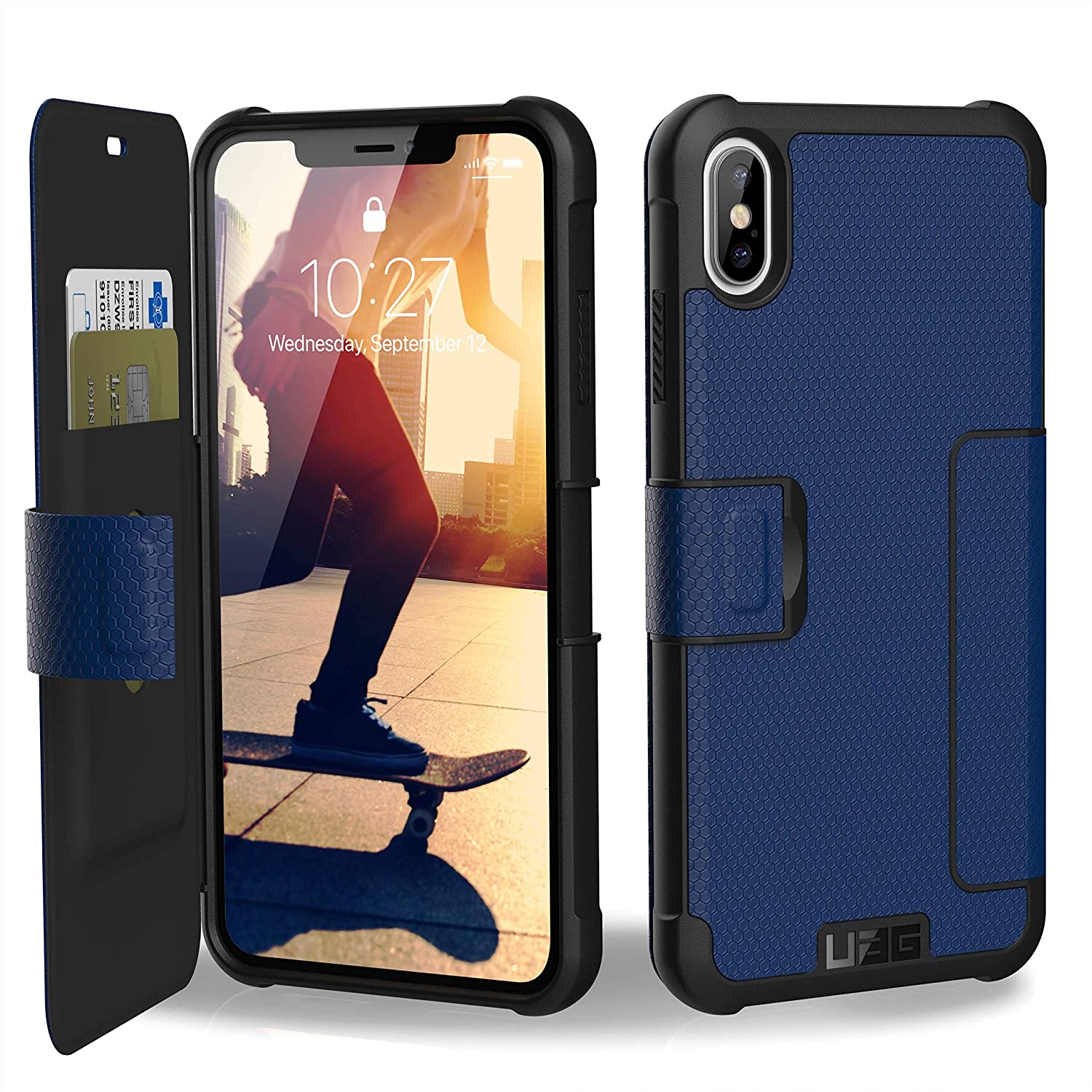 Bao da iPhone XS Max UAG Metropolis - Hàng Chính Hãng