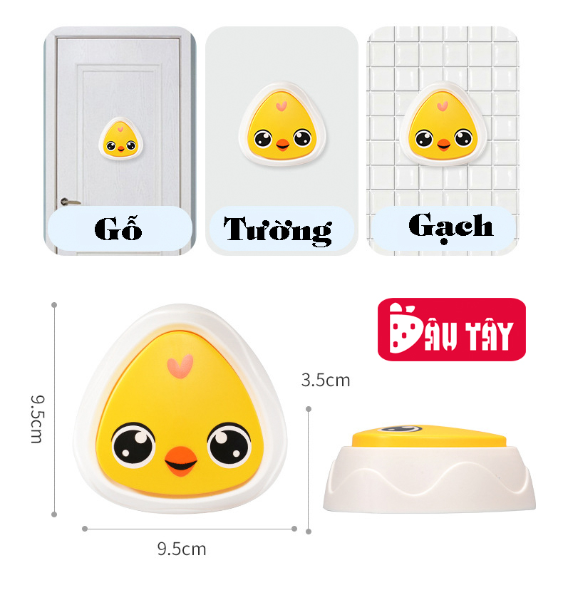 Đồ chơi chuông bấm vận động thử thách tăng chiều cao