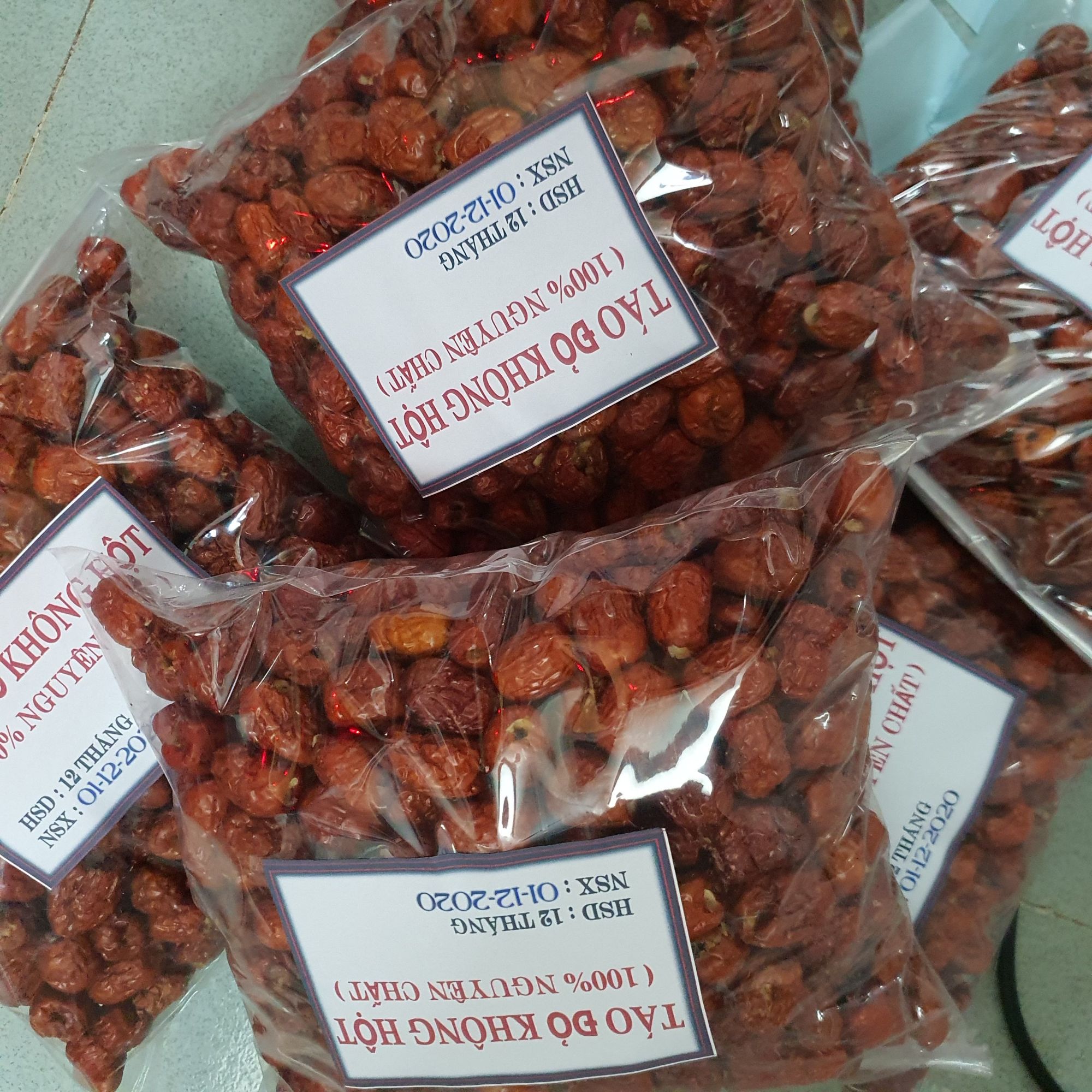 [HCM]Táo đỏ ko hạt khô -400G -hsd:2023