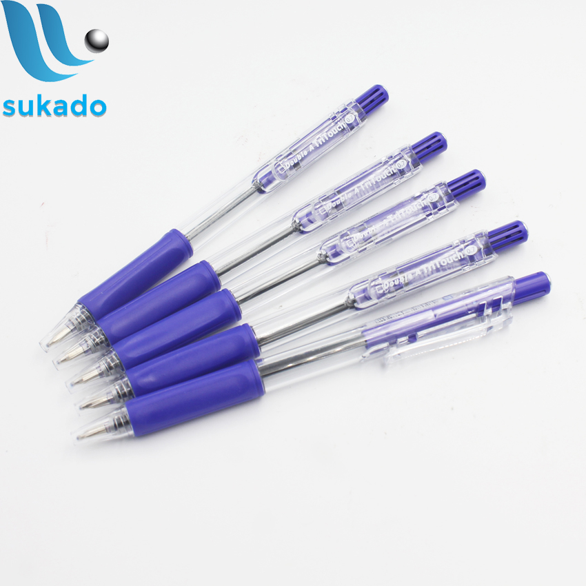 Bút bi Double A Tritouch [Hộp 12 cây] đầu bút 0.7mm