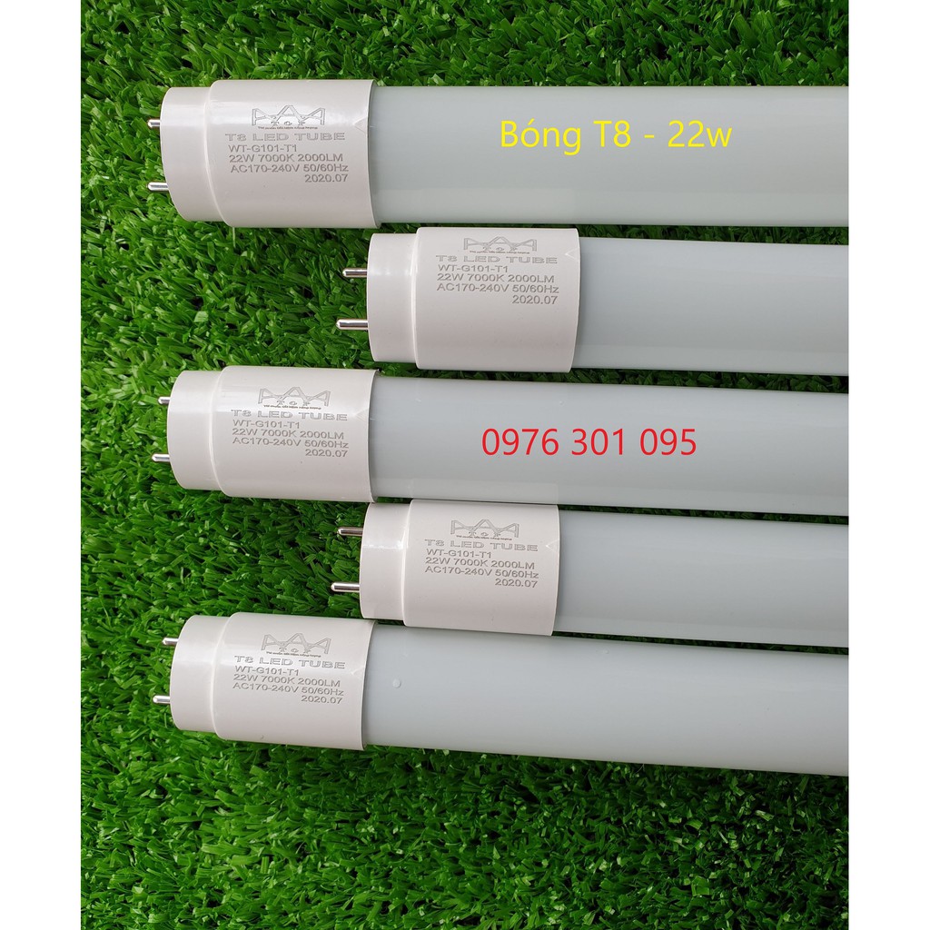 [Combo] 5 Bóng Đèn Led Tuýp 1M2 - 22W (Rẻ)