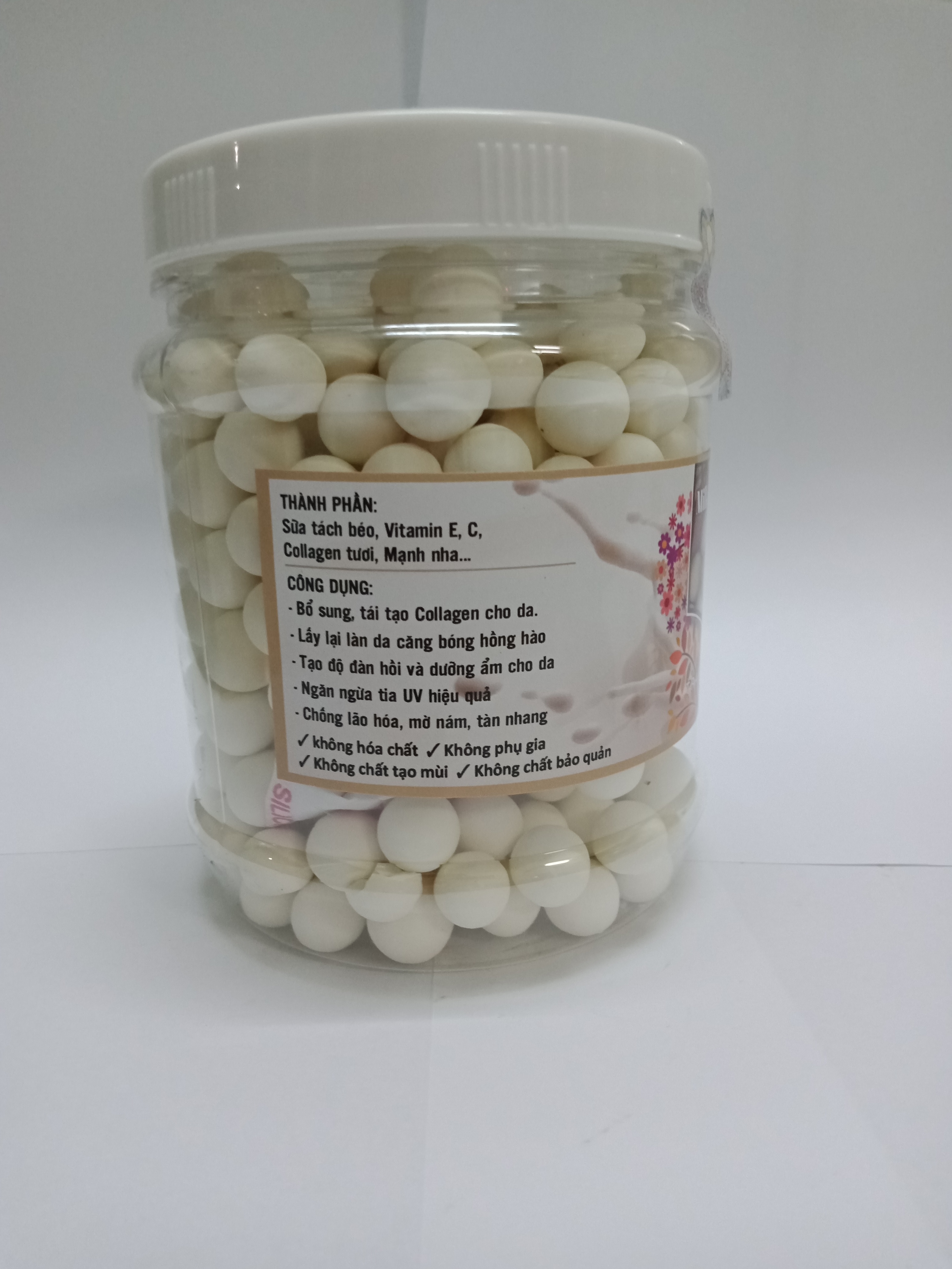 [HCM]500gr viên kẹo sữa vitamin handmade