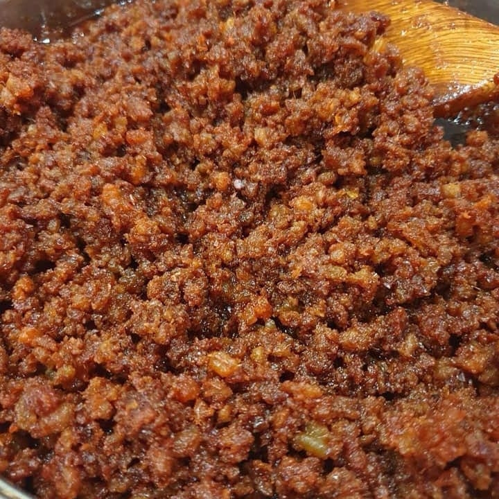 Mắm tép chưng thịt - Món ngon nhà làm ( 1kg )