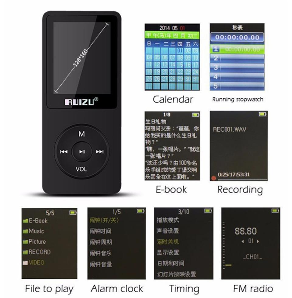 Máy Nghe Nhạc Hifi Mp3 Ruizu X02