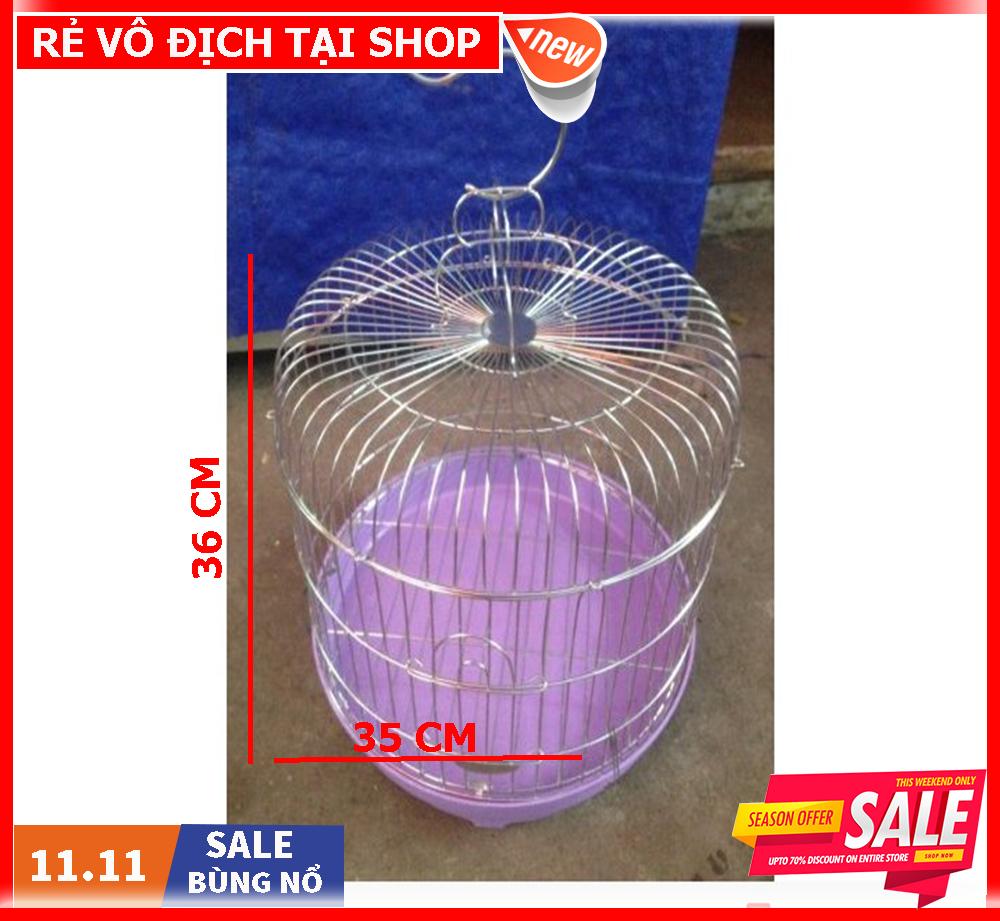 Lồng cu gáy inox tròn dk36xc35