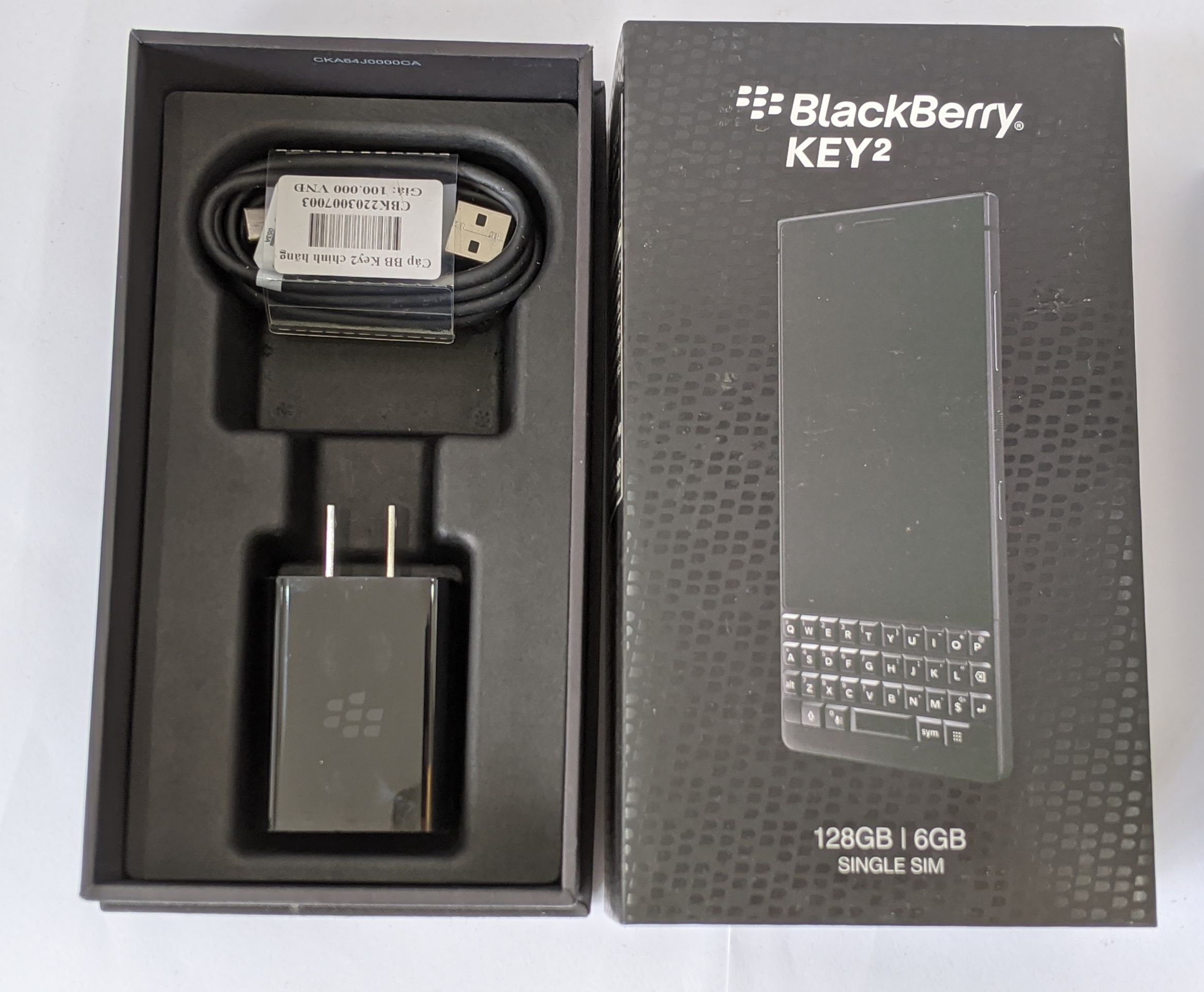 Sạc cáp BB KeyTwo / Key2 - quick charge 3.0