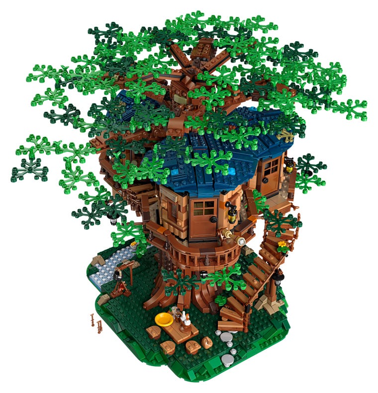 [HAPPY BRICKS] - LEGO  IDEAS - 21318 - NHÀ TRÊN CÂY - TREE HOUSE