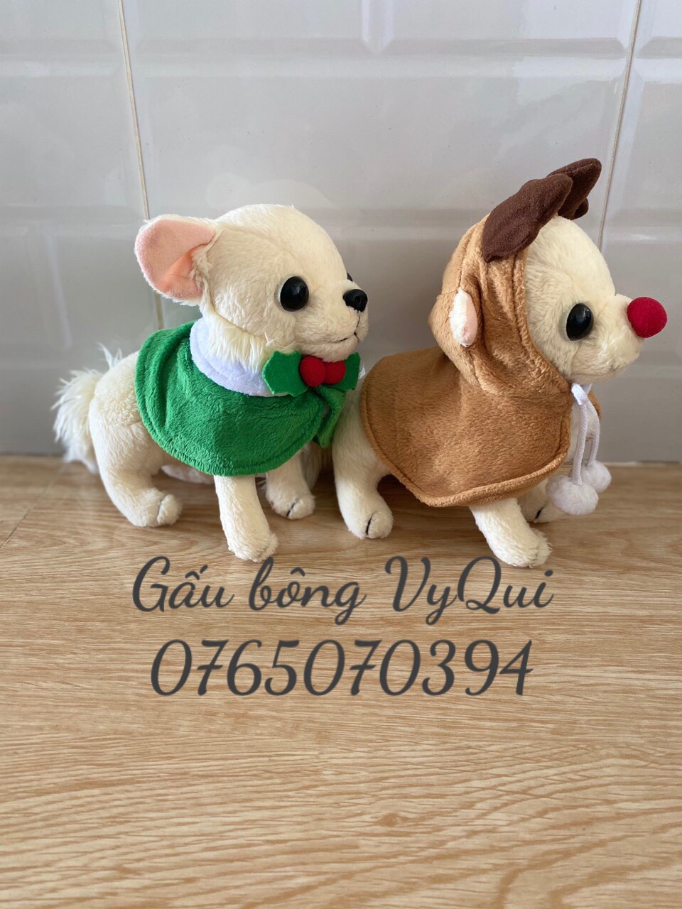 [HCM]Thú bông chó chichihuahua như thật