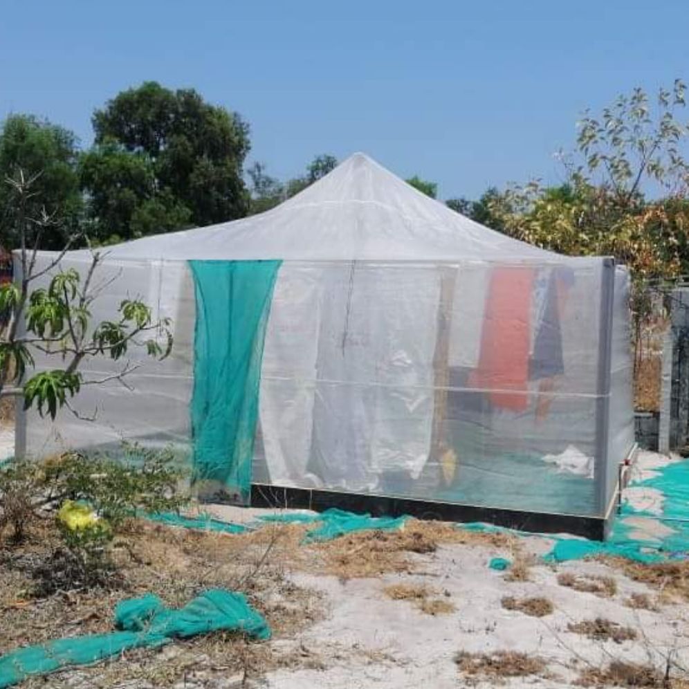 mùng nuôi ruồi lính đen 5x4x2