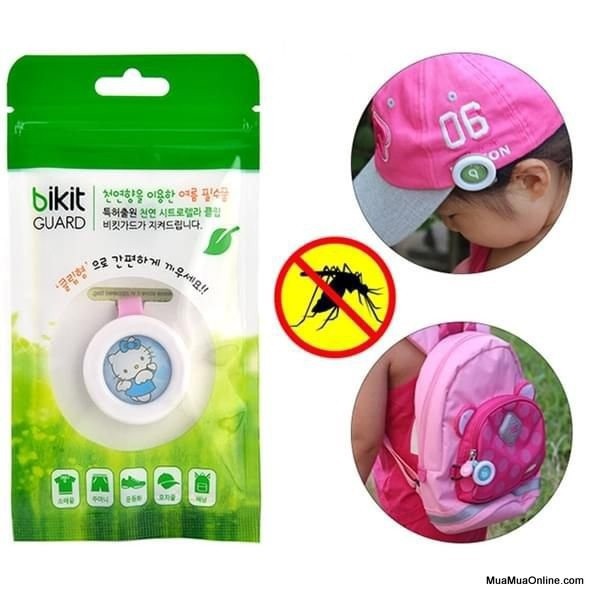 Combo 2 kẹp chống muỗi thảo dược bikid cho bé