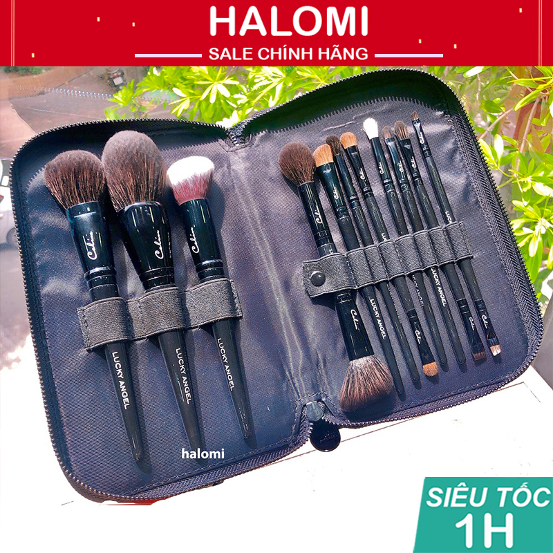 Bộ cọ trang điểm Celin  11 cây 15 đầu HALOMI STORE