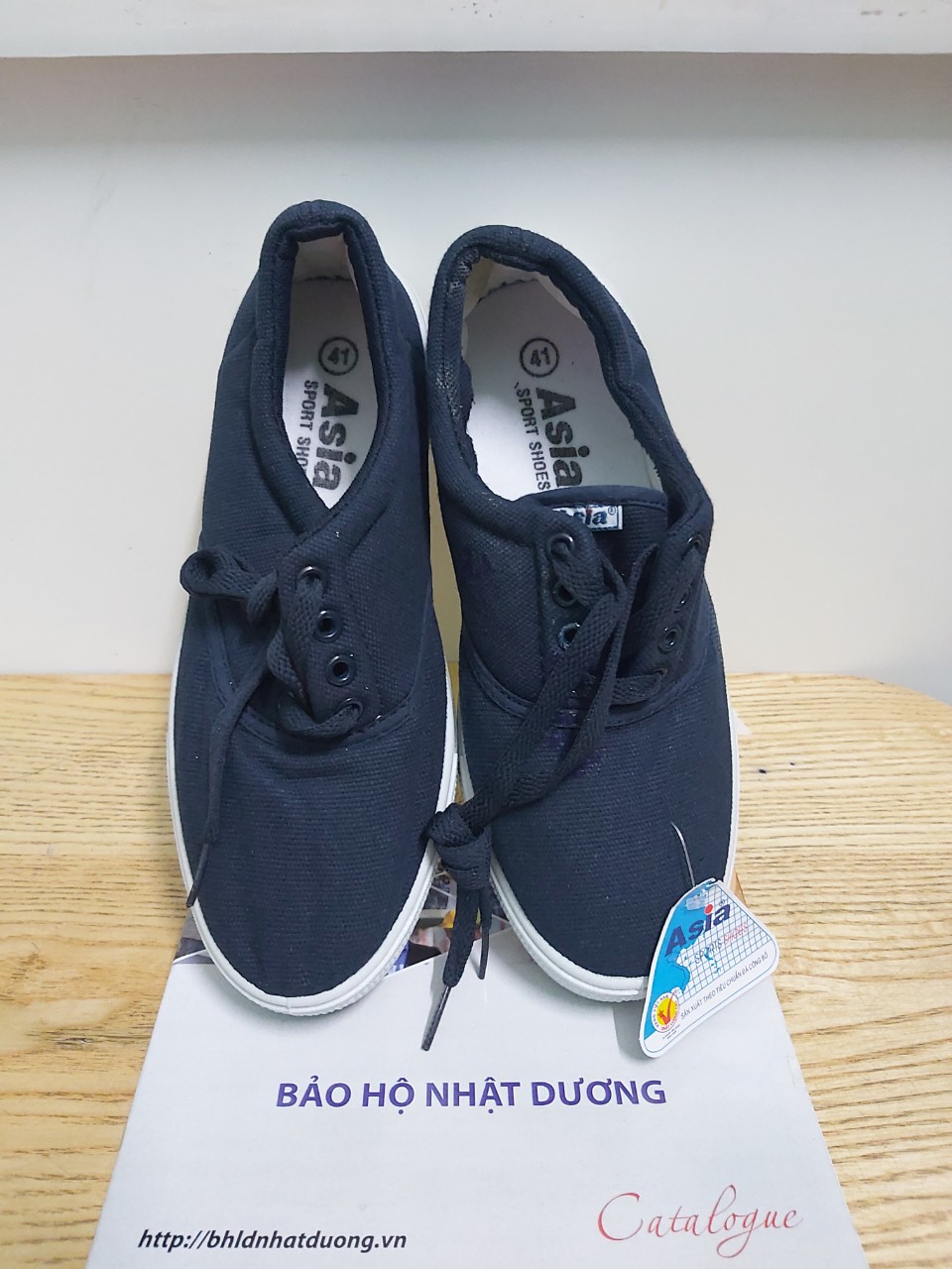 Giày bảo hộ  Asia xanh