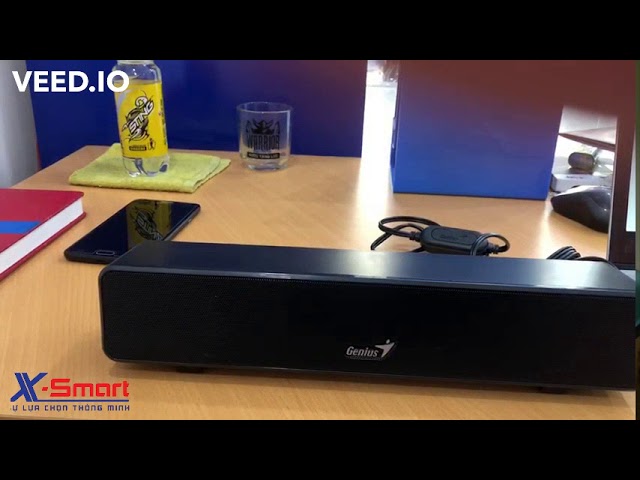 Loa thanh GENIUS SoundBar 100, cổng USB [Chính hãng]