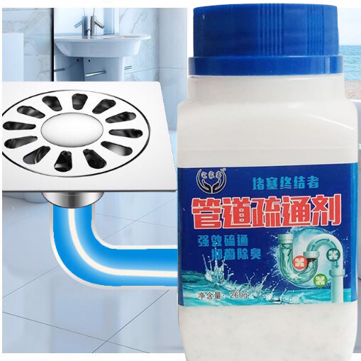 Chai Bột Thông Cống Cực Mạnh 268gr