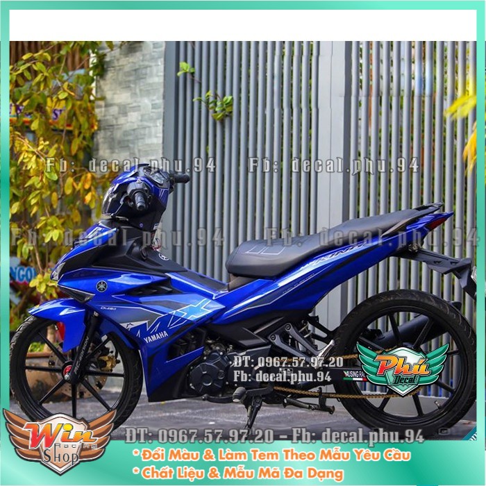 Tem rời ex 150 mx xanh 2019