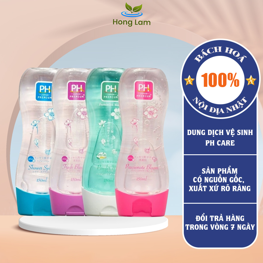Dung Dịch Vệ Sinh Phụ Nữ PH Care Nhật Bản 150ml