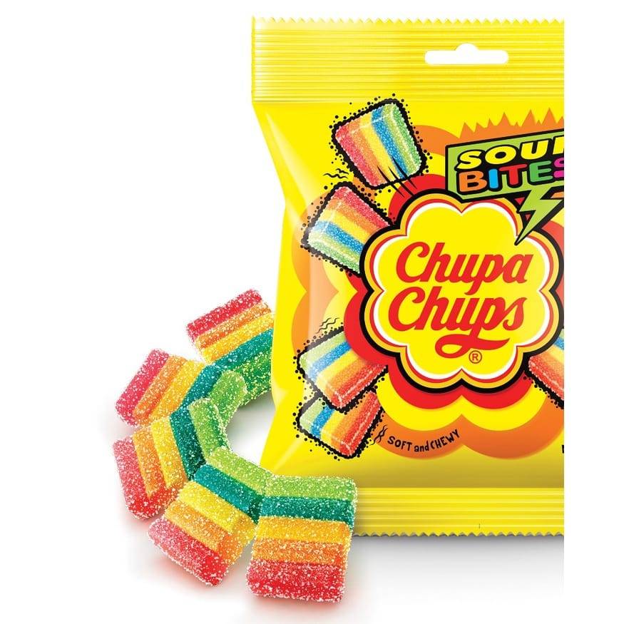 [Siêu thị WinMart] - Kẹo dẻo Chupa chups sour bites gói 56g
