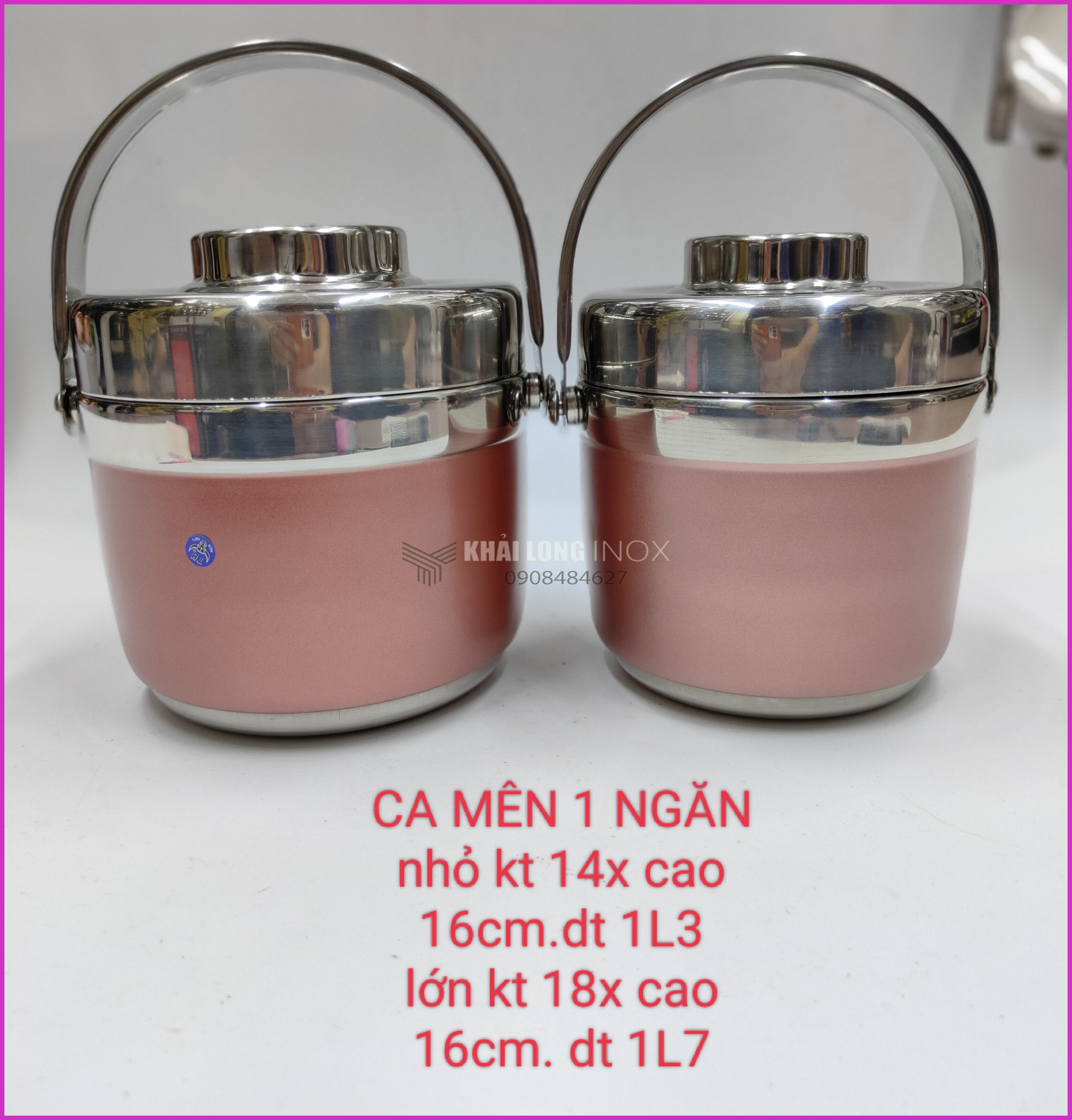 CAMEN / Cặp Lồng 2 Ngăn Cách Nhiệt ( Có Màu )