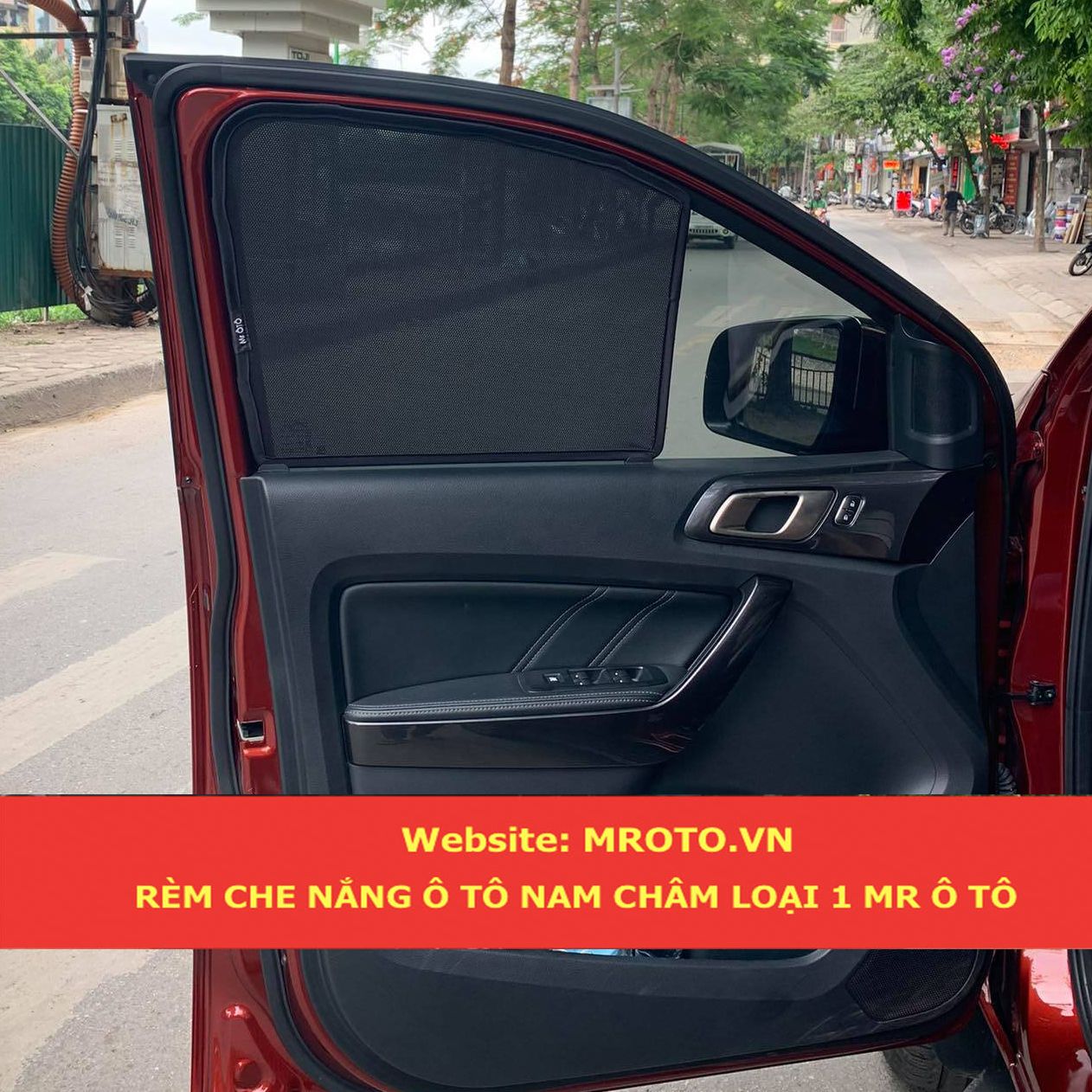 Rèm che nắng xe ford everest 2017-2022 mr oto loại 1