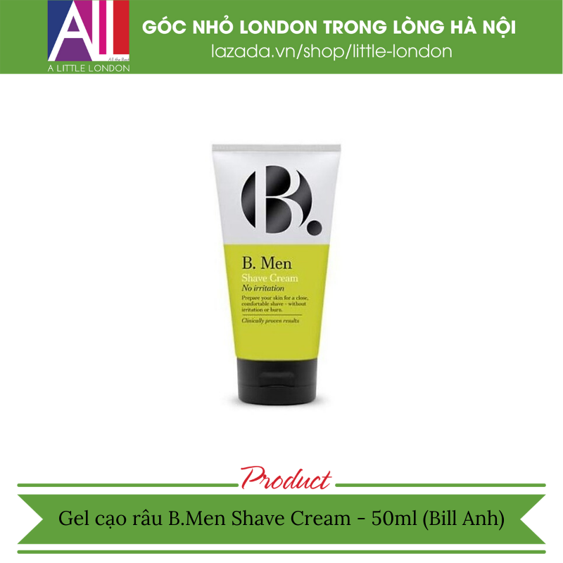 Gel cạo râu B.Men Shave Cream - 50ml (Bill Anh) giá rẻ