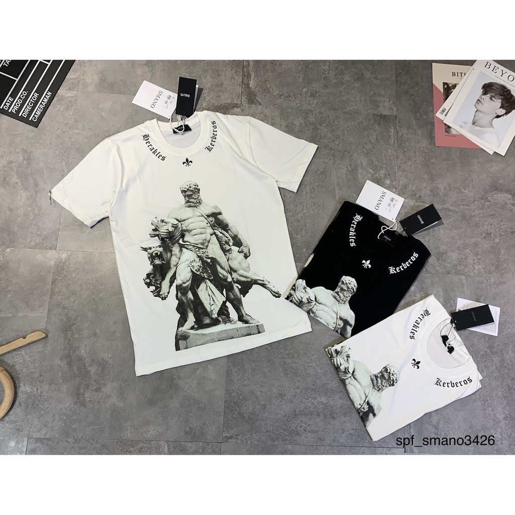 Áo phông Mikenco tượng tròn