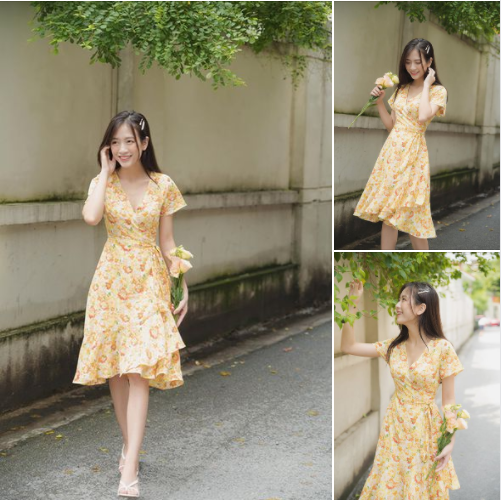 Tổng hợp Váy Hoa Nhí Màu Vàng giá rẻ bán chạy tháng 82023  BeeCost