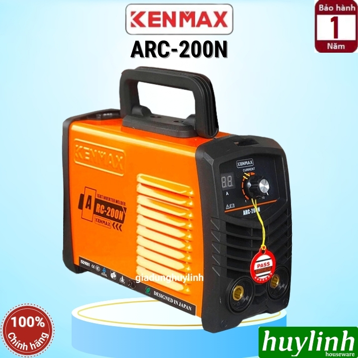 Máy hàn que điện tử mini kenmax arc 200n - có màn hình