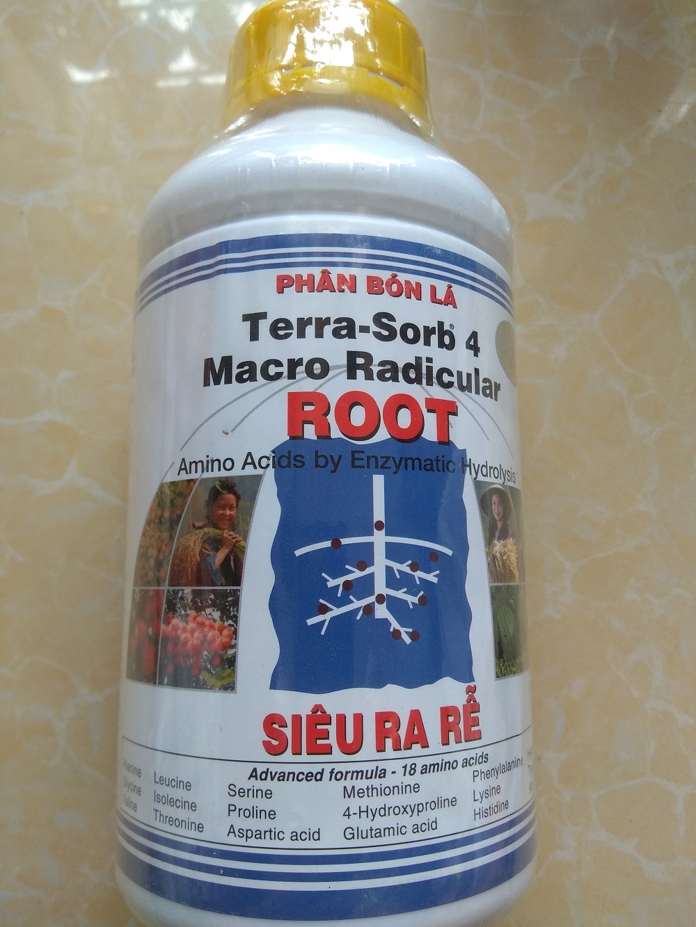Phân bón lá siêu ra rễ terra - sorb 4 root chai 100ml