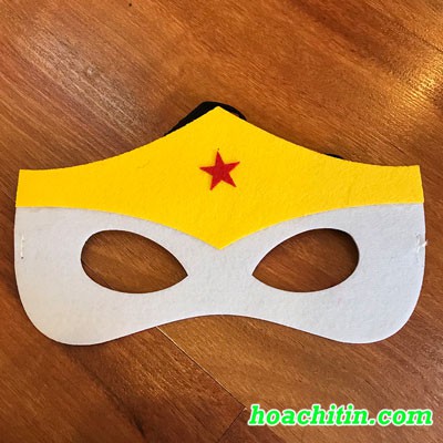 Mặt Nạ Nỉ Nửa Mặt Siêu Anh Hùng Nữ