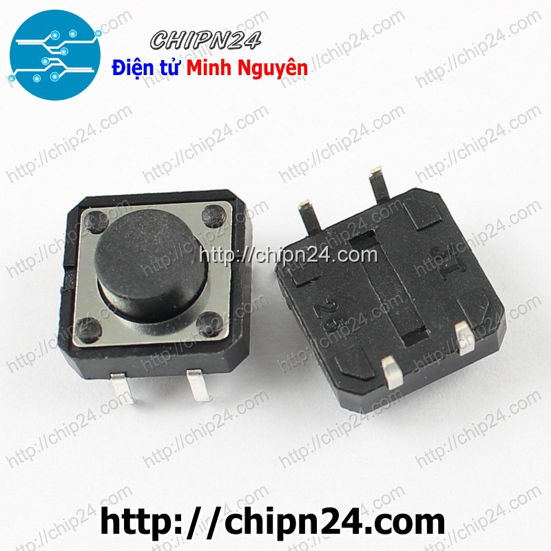 Nút nhấn 4 chân 12x12x6mm