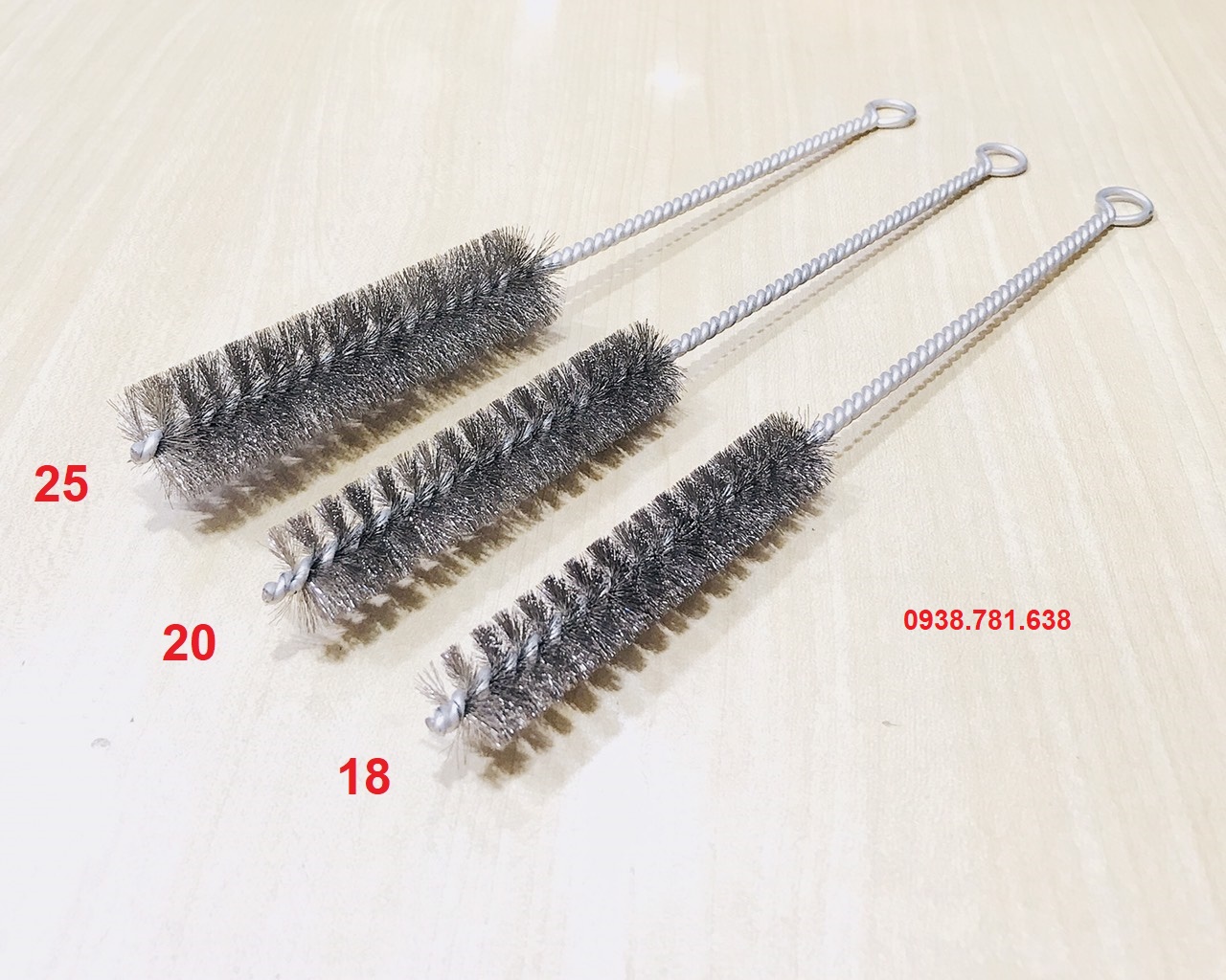 Chổi cước thông ống sợi Inox