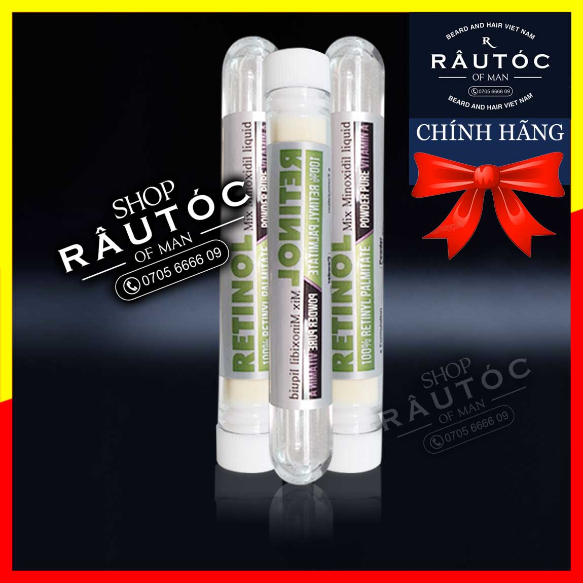 Dung dịch Minoxidil 5% mọc râu tóc