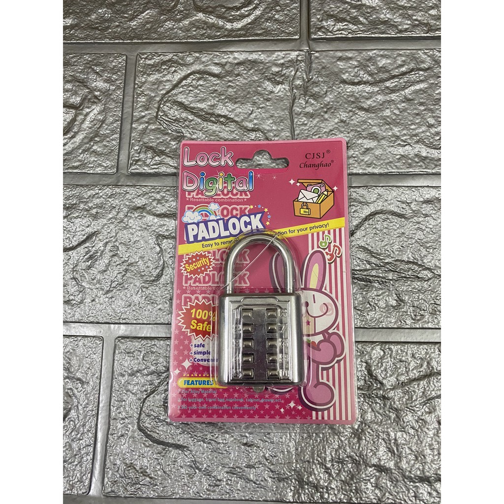 Khóa mini Vali Đi Du lịch (Loại 8 số và loại 10 số)