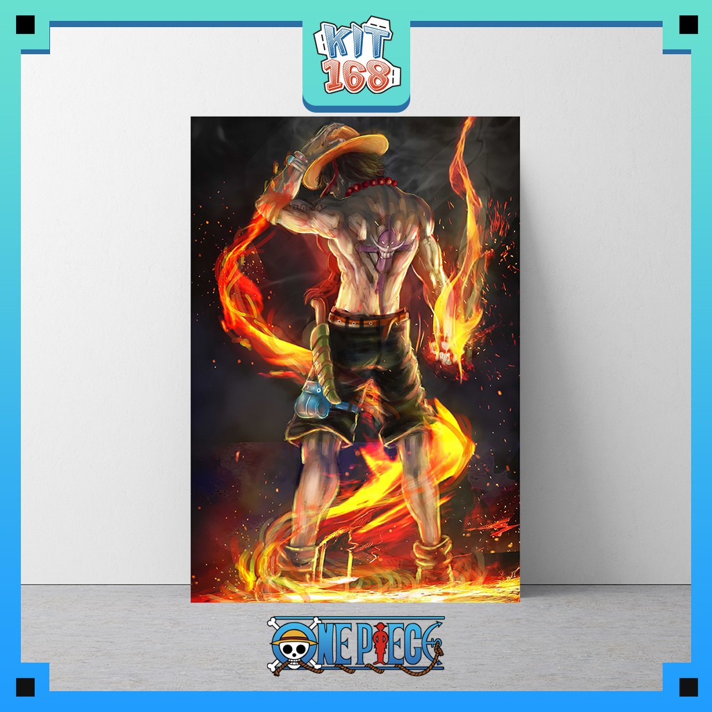 Poster hình ace - one piece