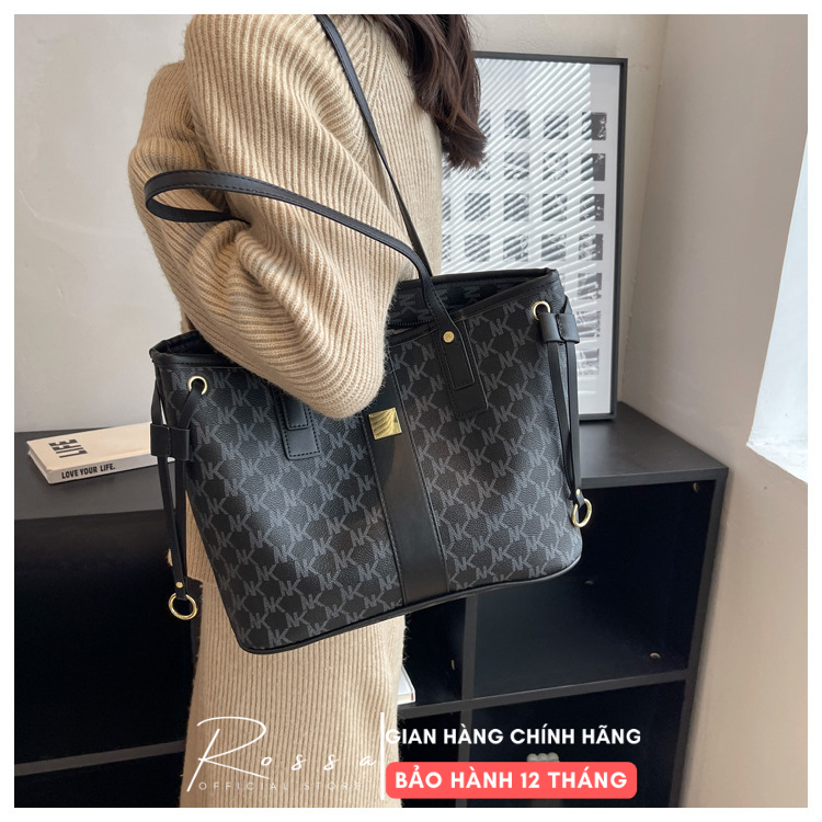 Túi xách nữ Rossa RS-008 kiểu MK Đen