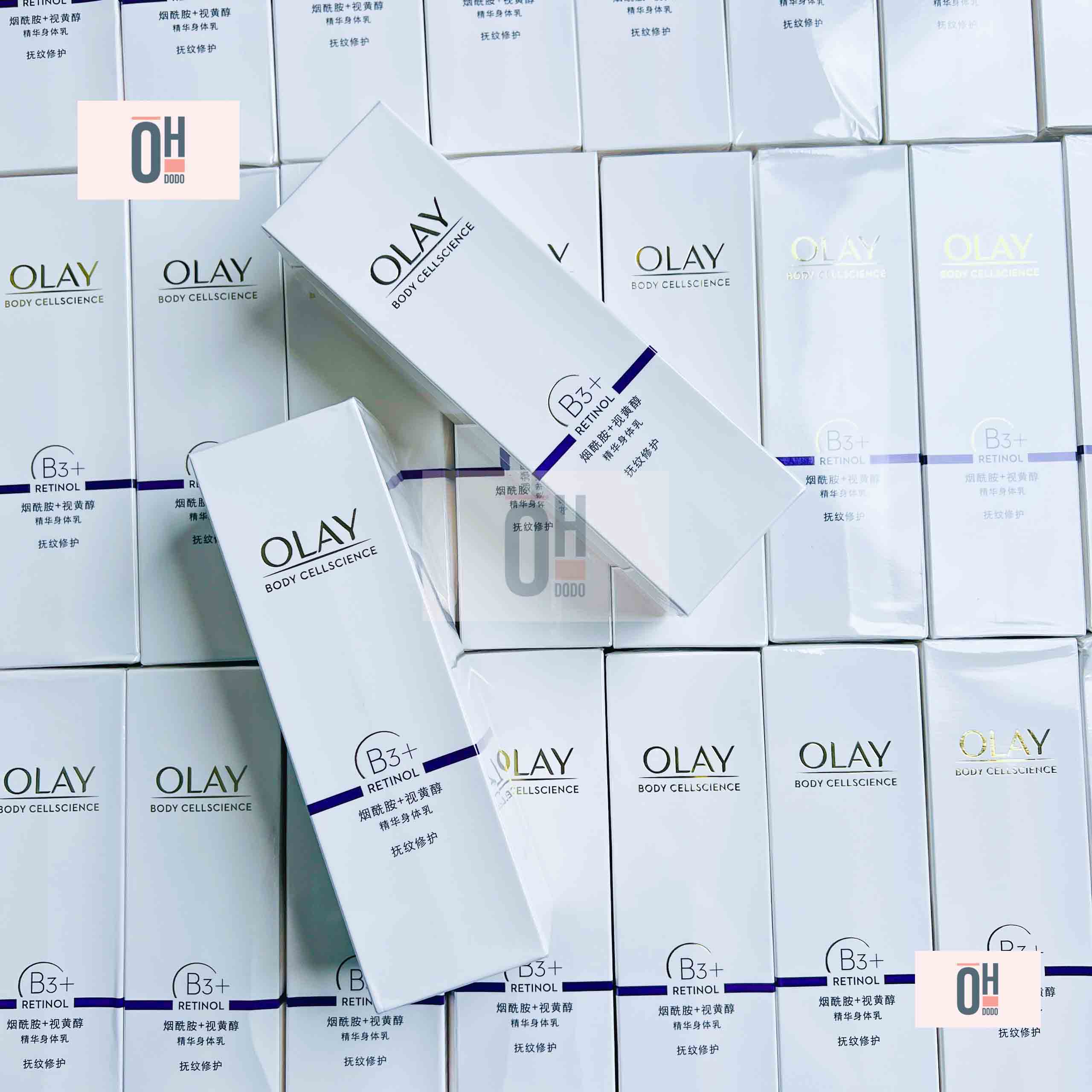 olay b3 retinol dưỡng thể trắng da 250ml