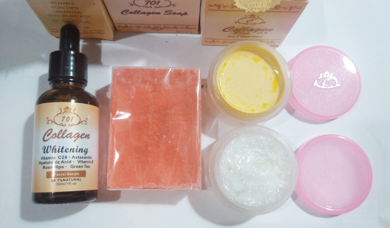 SERUM COLLAGEN PLUS VIT E 701 dưỡng trắng cấp ẩm