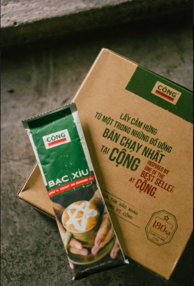 Cà phê Bạc xỉu hoà tan C+ - Cộng Cà Phê